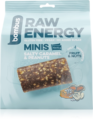 Bombus Raw Energy Minis ovocná tyčinka mini